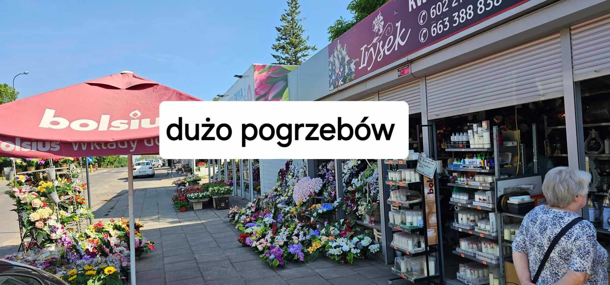 Sprzedam dochodową Kwiaciarnię pod cmentarzem