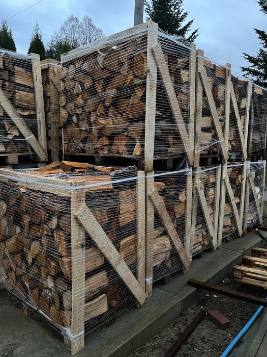 Olcha Drewno Kominkowe Buk Brzoza Sezonowane Tani Opał rozpalka