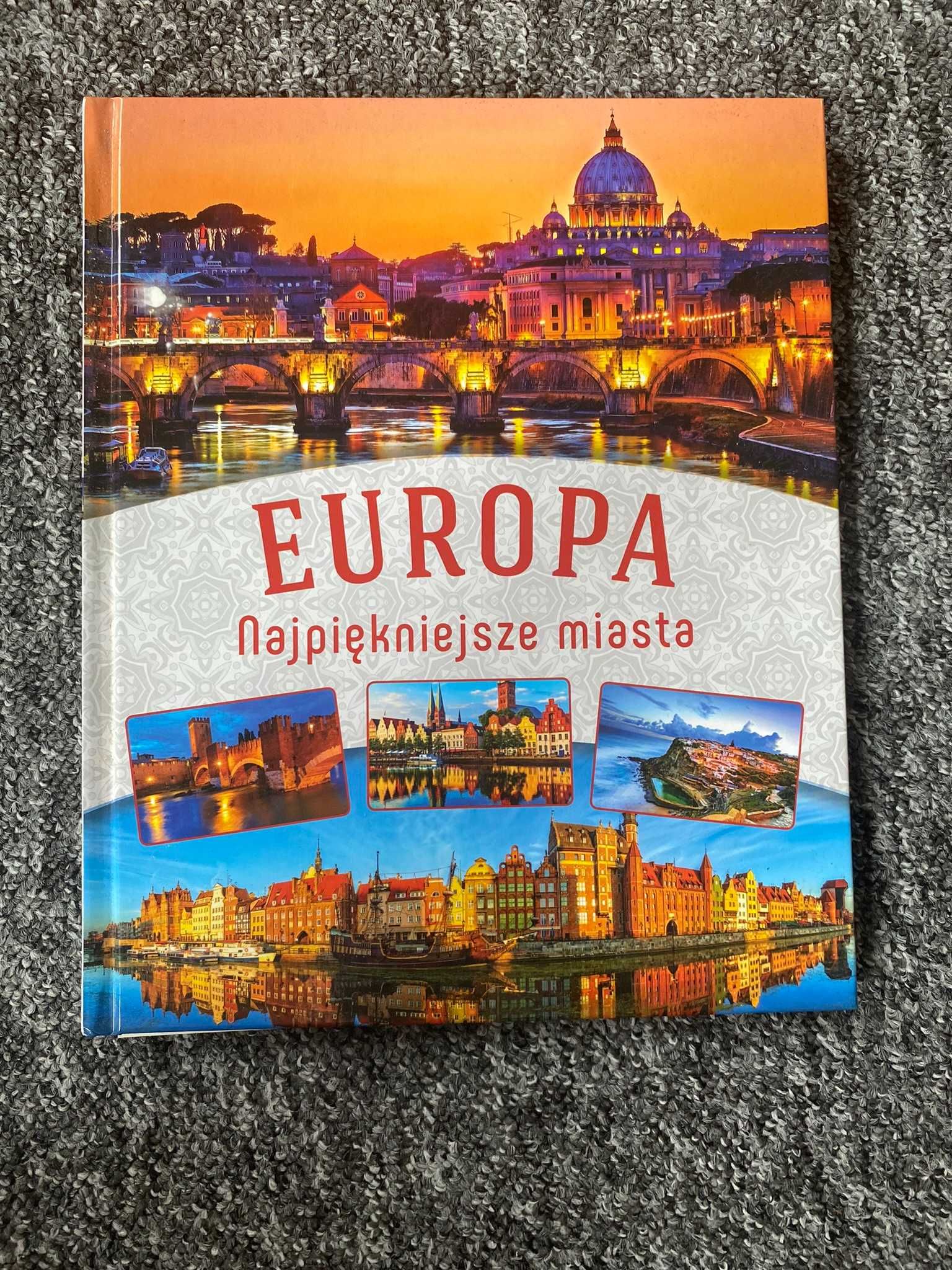 Książka najpiękniejsze miasta Europy