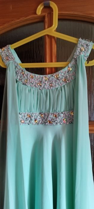 Sukienka dziewczęca balowa weselna druhny 10 lat / 140 cm