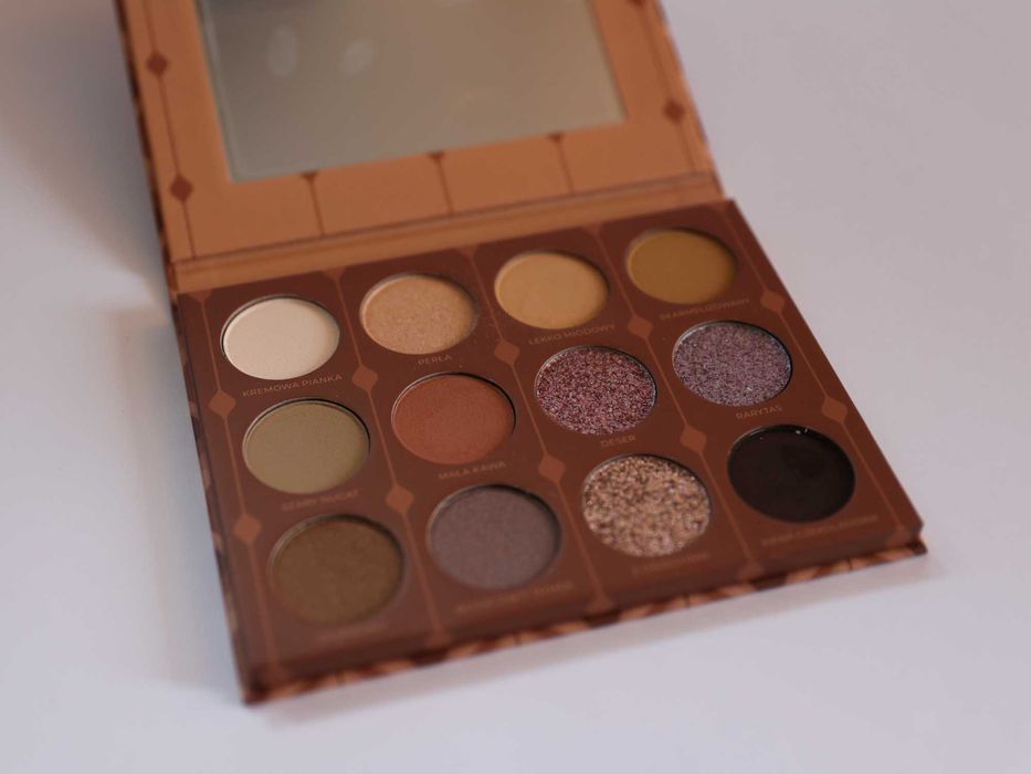 Paleta cieni do powiek NUGATOWA GlamShop