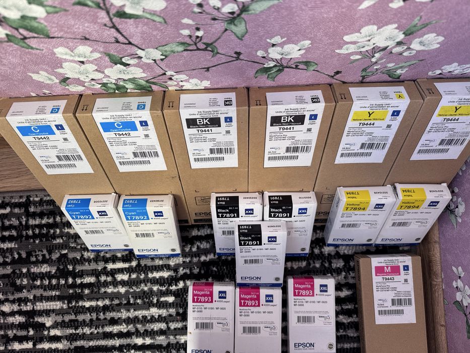 Оригинальные картриджи Epson