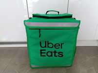 Plecak zielony Uber eats rozszerzany razy 2