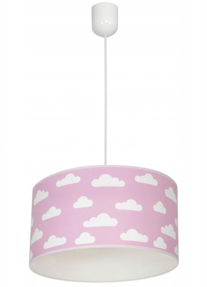 Lampa wisząca abażur  chmurka