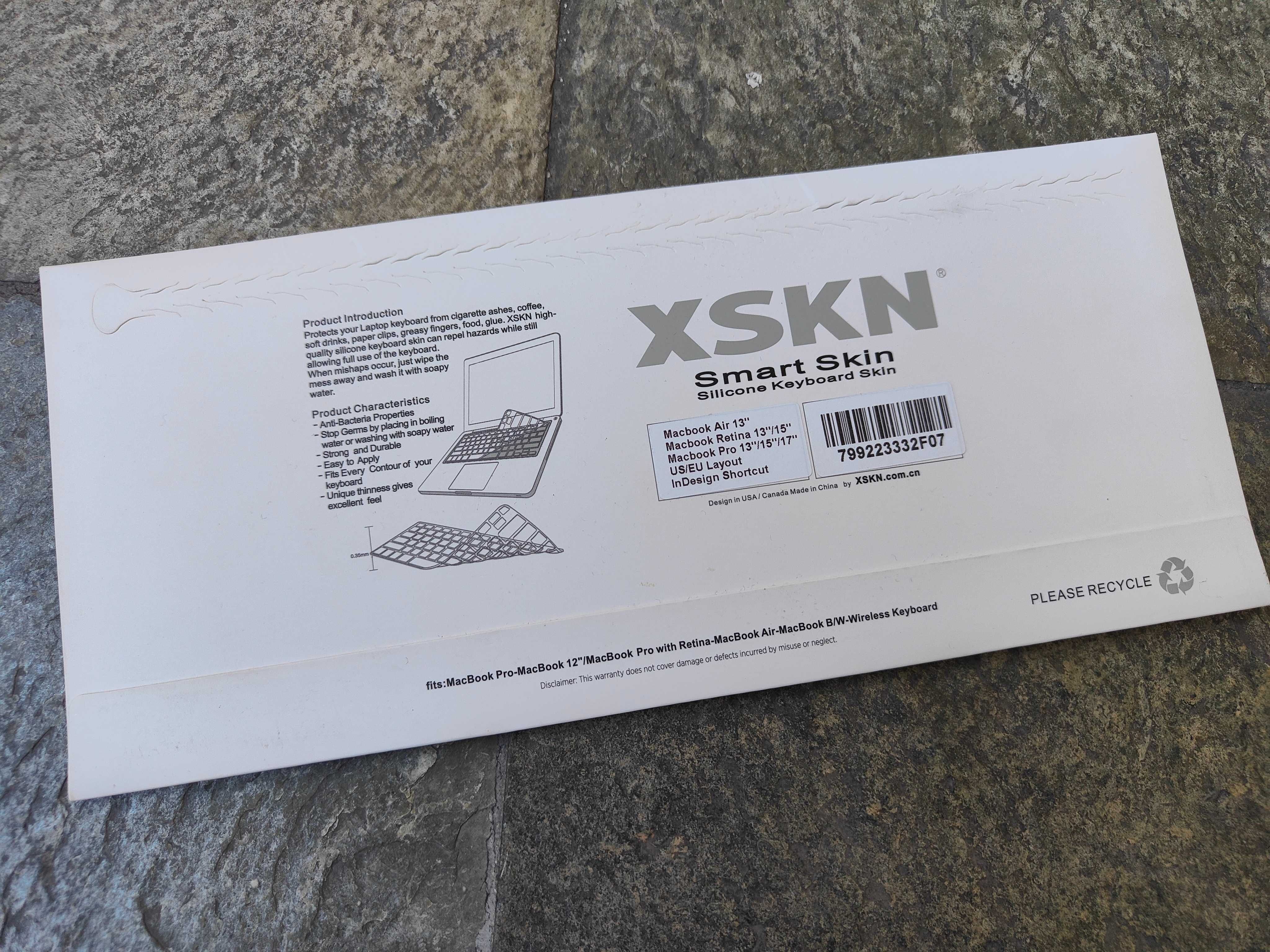 Smart skin for Apple macbook INDESIGN da XSKN - silicone keyboard skin
