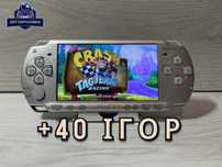 Sony PSP Slim 2008 Ice Silver 32GB + 40 Ігор Playstation Portable