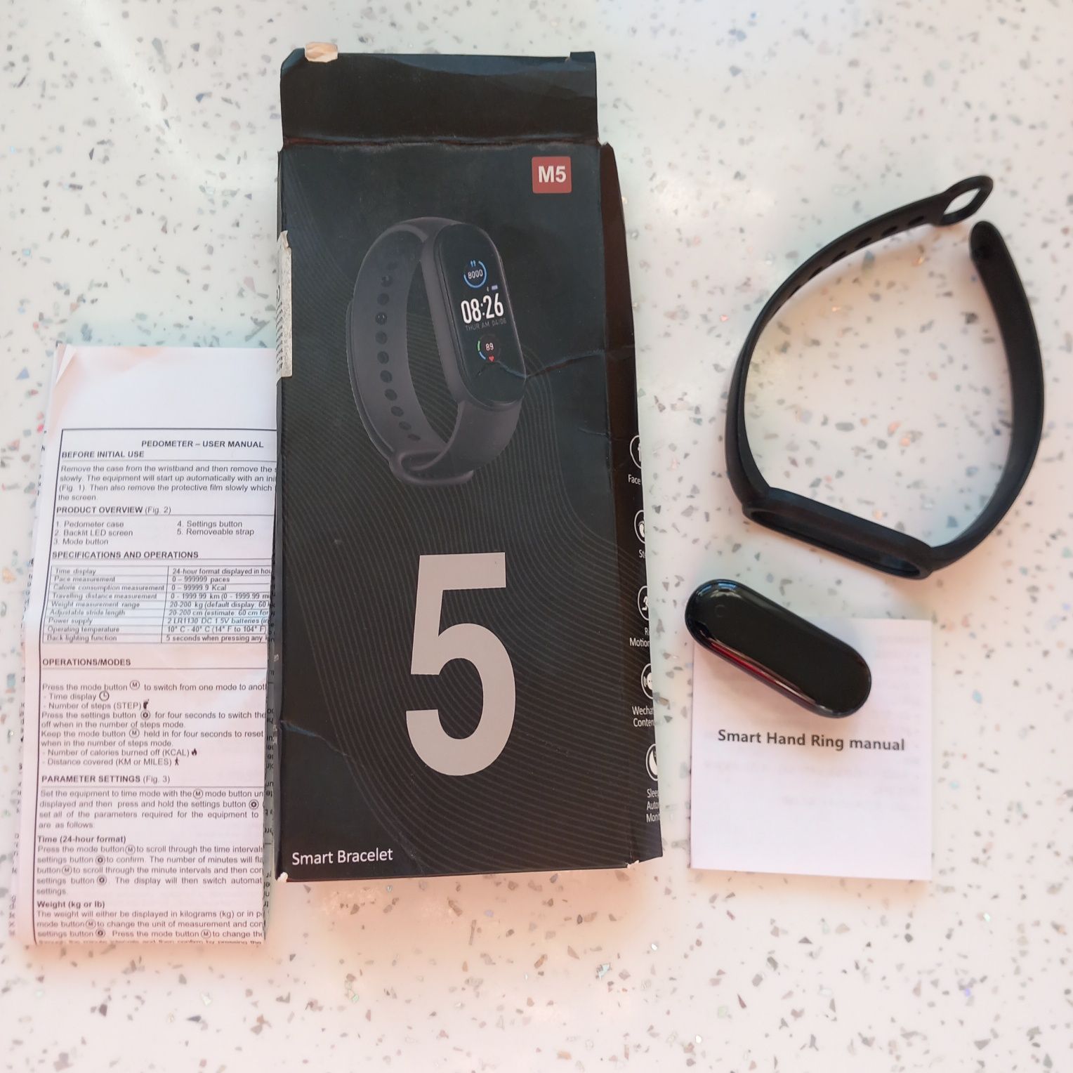 Smart bracelet - sama opaska plus ew. uszkodzone urządzenie