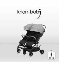 Коляска прогулка візок для двійні двойни Knorr Baby Twin