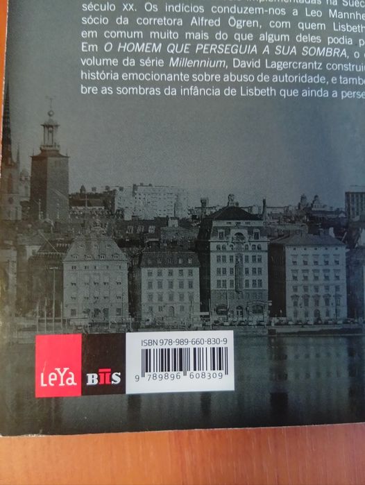 Livro "O homem que perseguia a sua própria sombra"