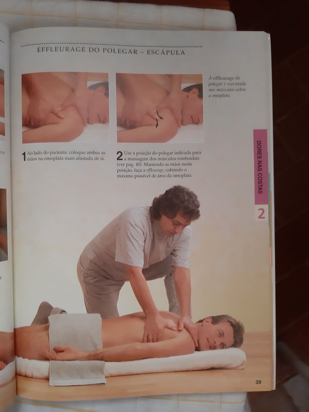 Livro massagem curso fácil * portes grátis