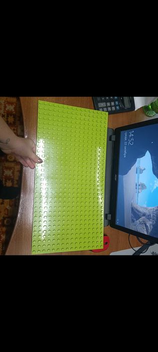 Пластина для Лего Дупло, LEGO DUPLO 51х25 см (салатовый