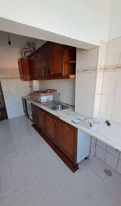 Cozinha usada antiga