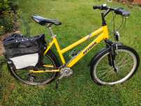Rower MTB z bagażnikiem