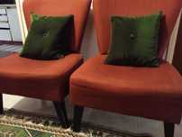 Poltronas em estilo classico