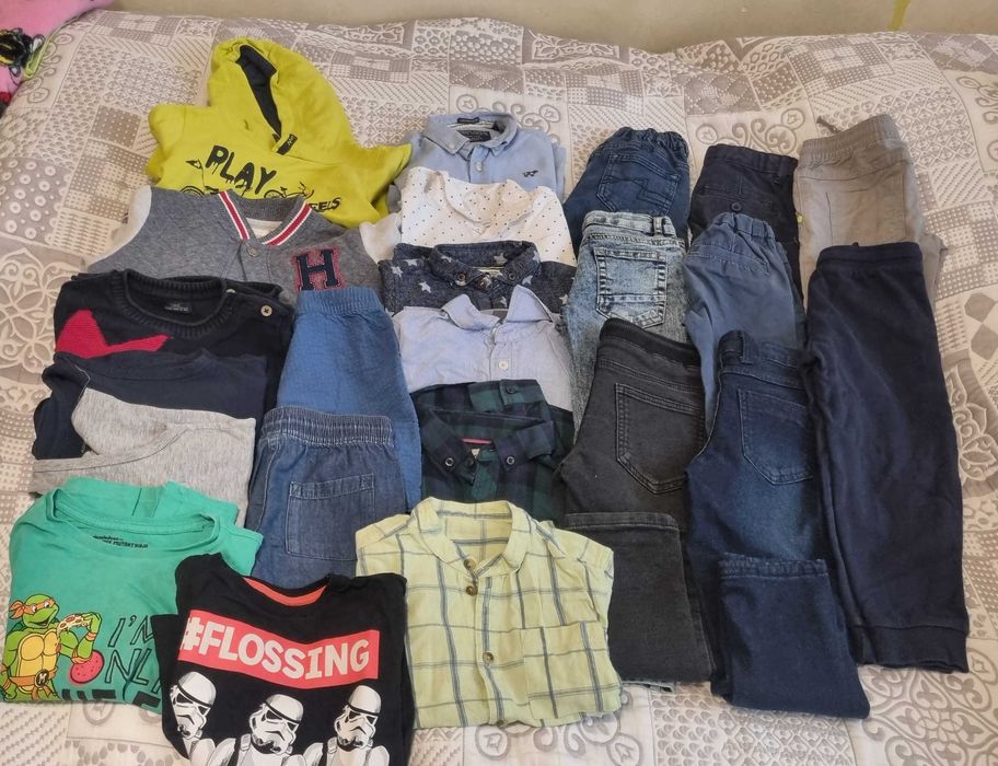 Paczka ubrań dla chłopca 104