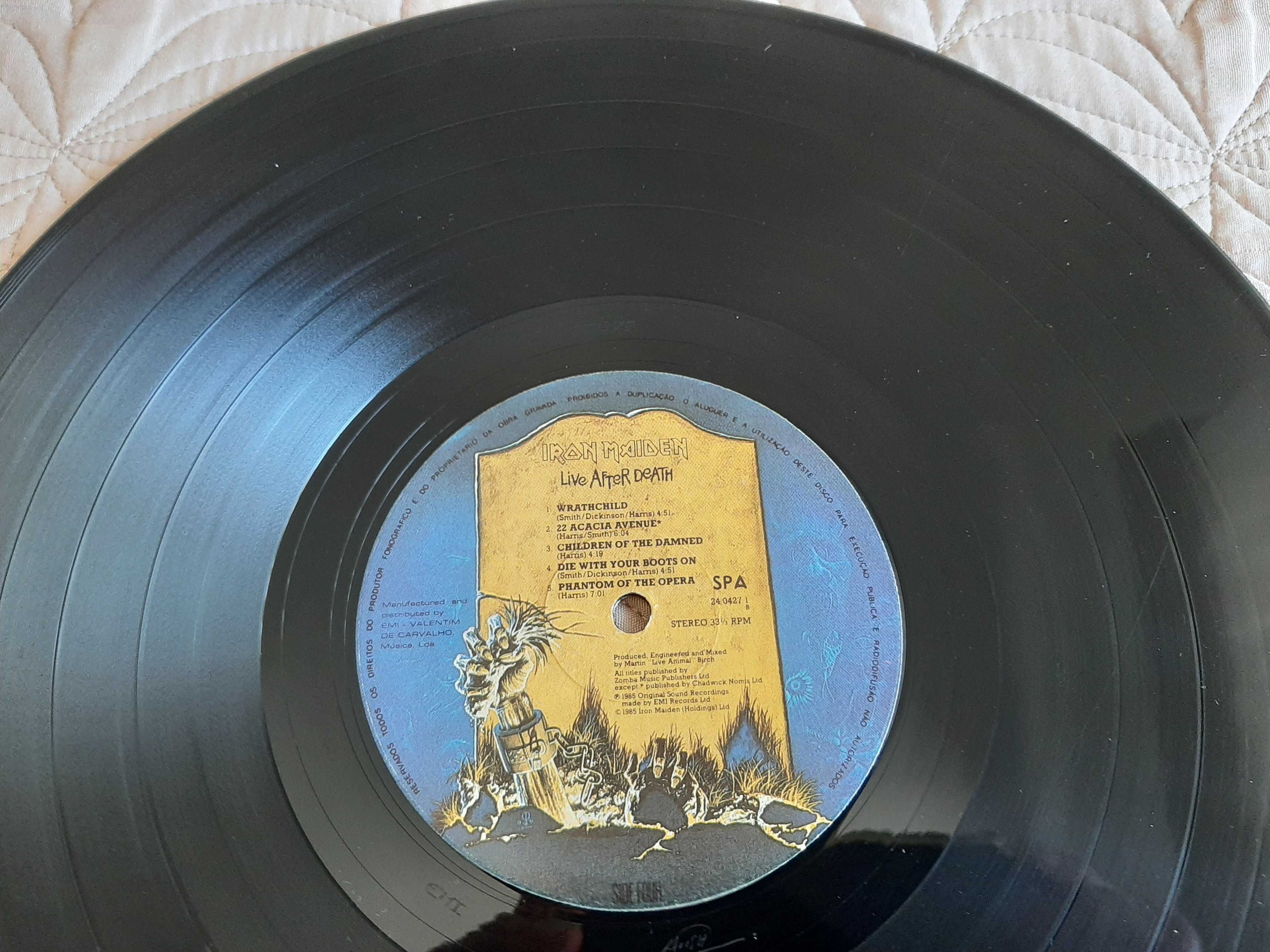 Iron Maiden - Live After Death - Portugal - 2 x Vinil LP