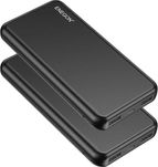 ENEGON 2x Power Bank 10000 mAh – Przenośna Ładowarka USB C & USB 2 szt