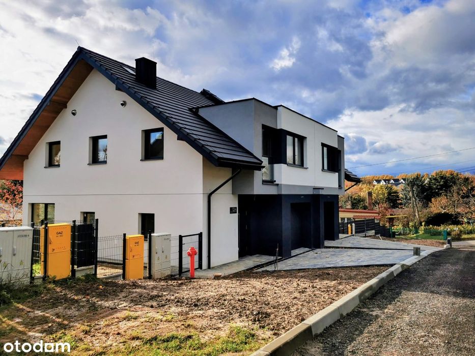 sprzedam nowy dom bliźniak, bezpośrednio, bez PCC, stan deweloperski