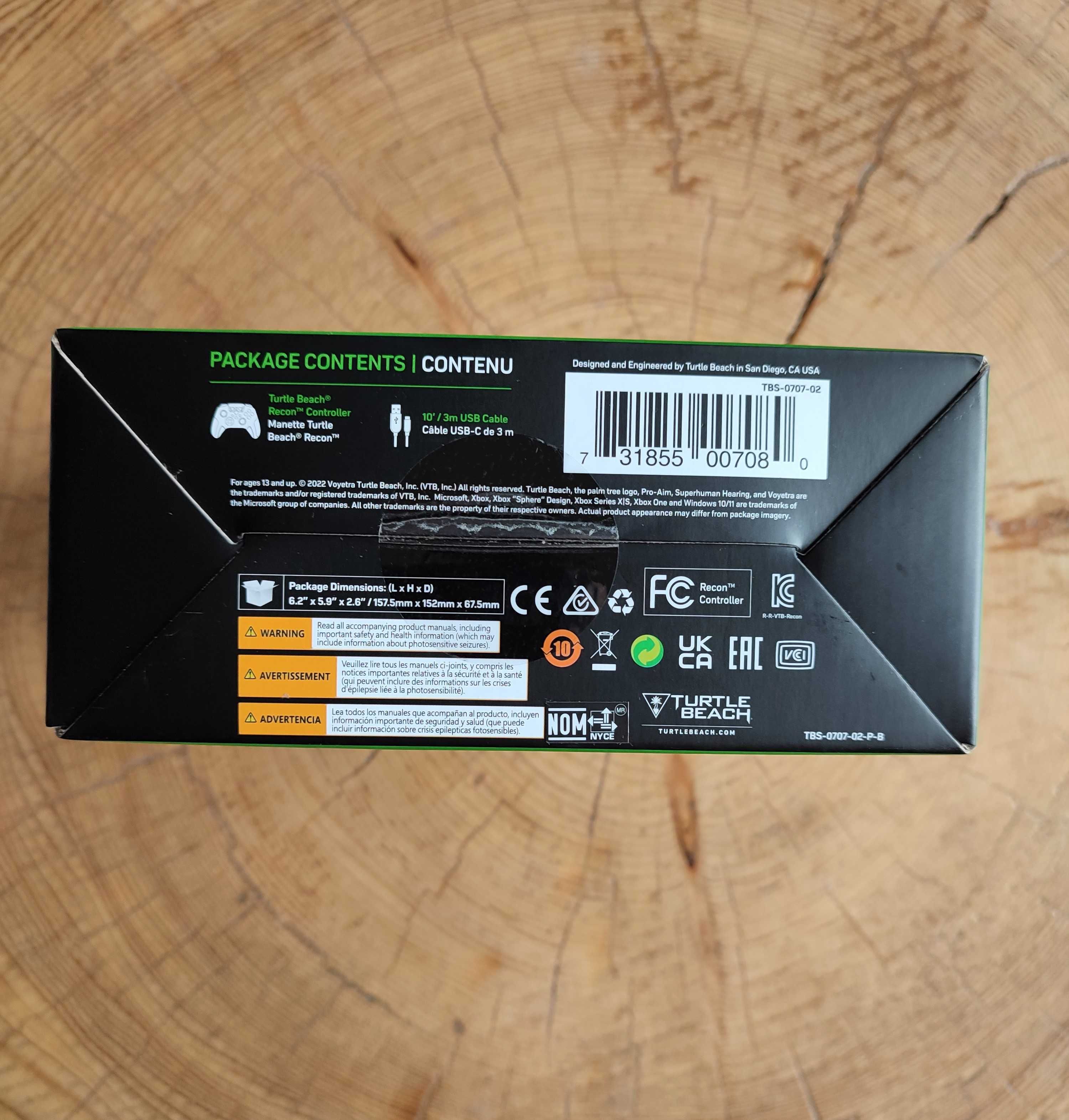 Kontroler Pad Xbox Series X/S Xbox One PC Turtle Beach NOWY !!!
