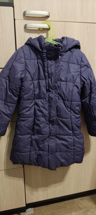 Kurtka płaszczyk zimowa dla dziewczynki Endo rozm. 128