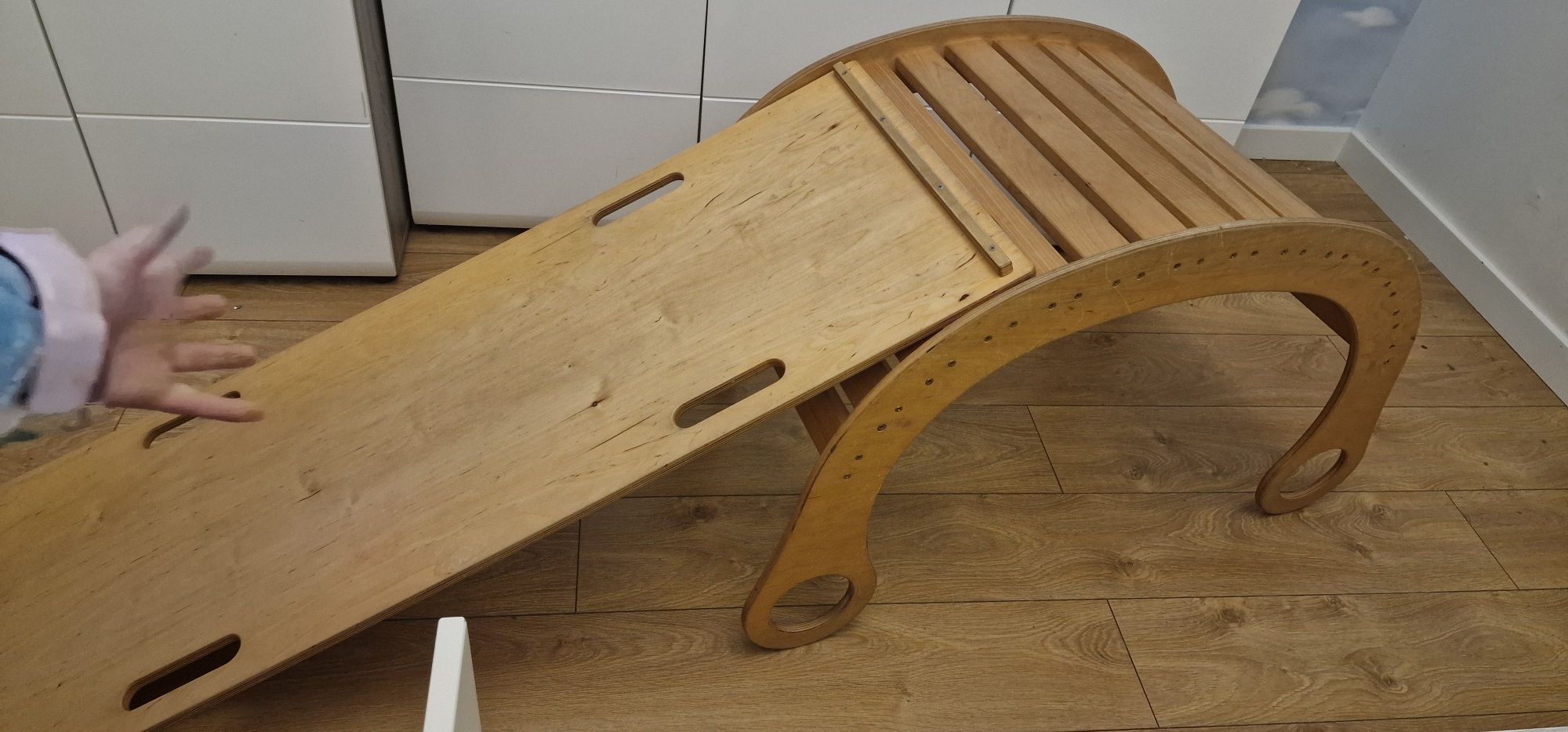 Bujak montessori ze zjeżdżalnią duży