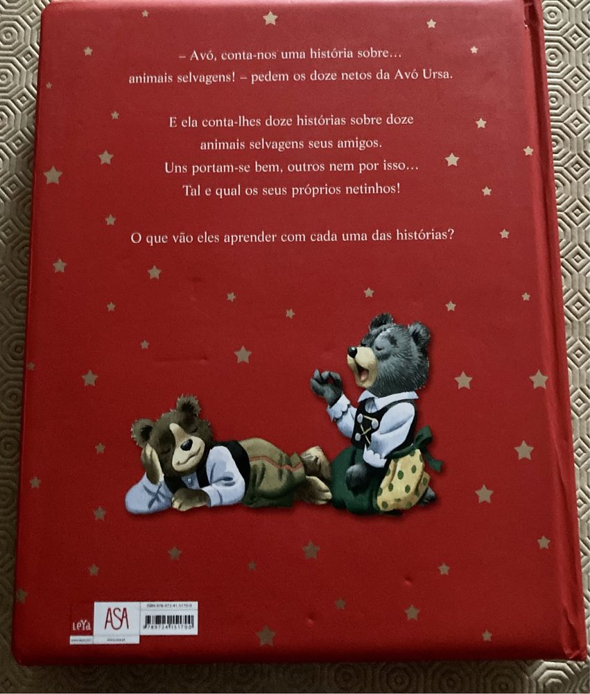 Livro infantil “Avó conta-nos uma história sobre animais selvagens”