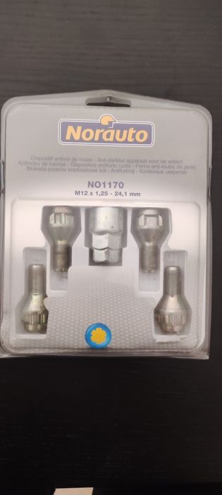 Porcas de segurança carro