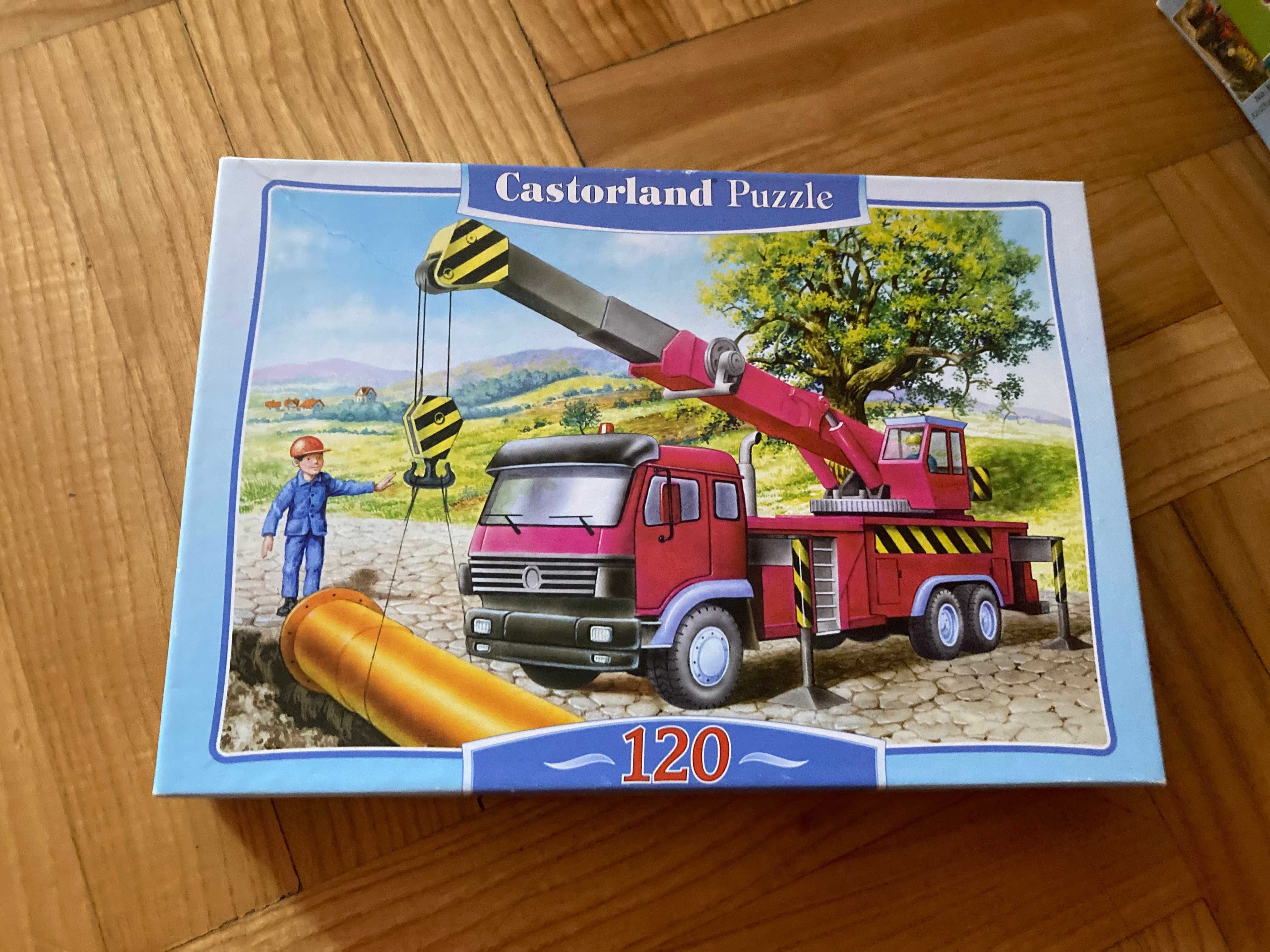 puzzle żuraw samochodowy