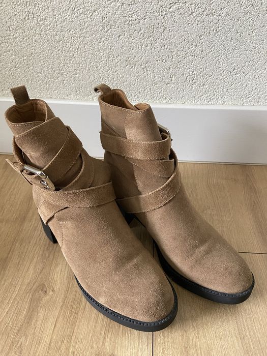 Замшеві ботильйони Kachorovska