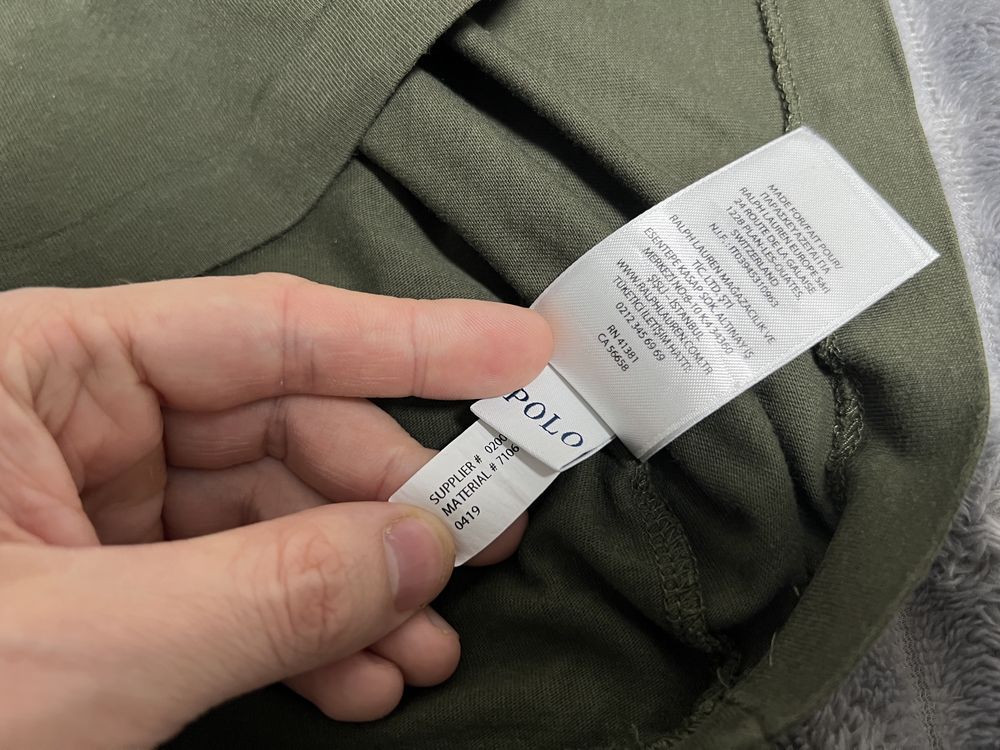 Свитшот лонглив polo ralph lauren