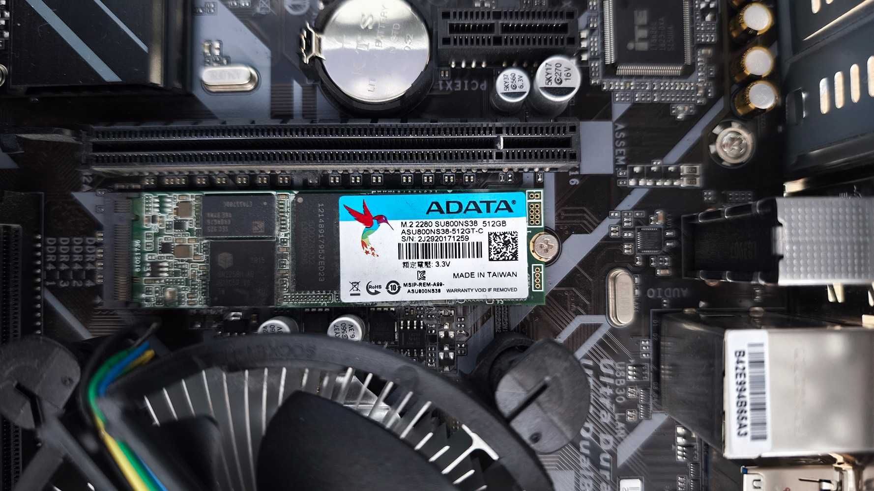 Komputer Intel i7 9700 RAM 32 GB SSD 512GB  ATX Chieftec ORG WINOWS 10