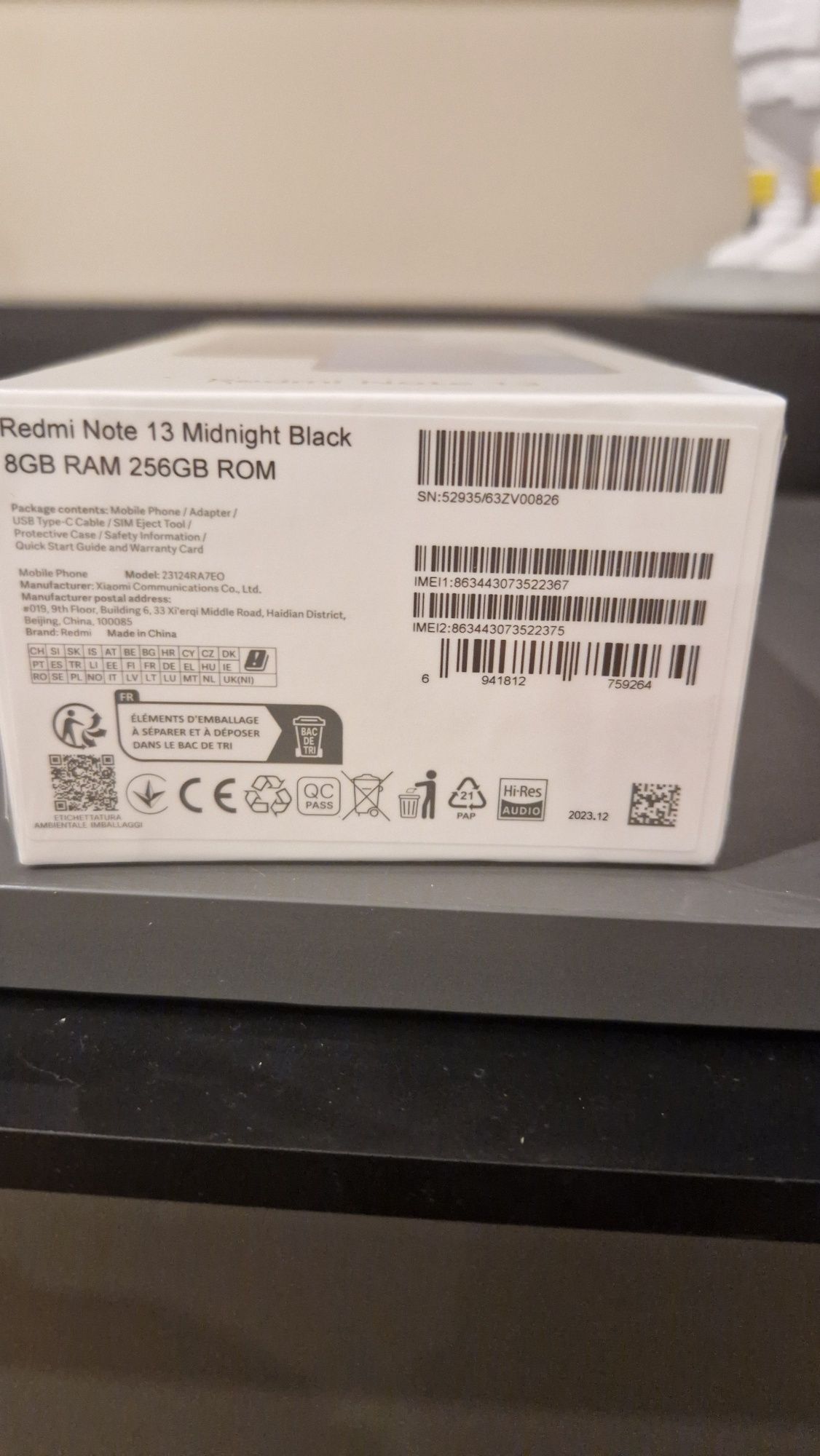Xiaomi Redmi Note  13 NFC pro 8/256 6/128