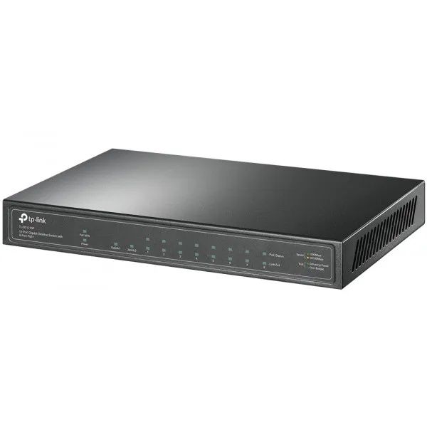 Продам TP-Link TL-SG1210P – 10-портовий гігабітний PoE+ комутатор
