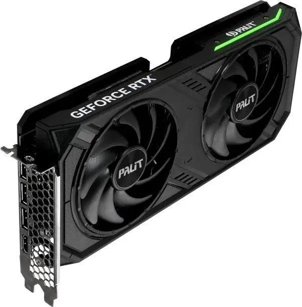 Видеокарта Palit NVIDIA GeForce RTX 4070 RTX4070 DUAL OC 12ГБ GDDR6X