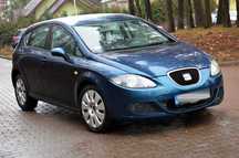 ekonomiczny Seat Leon II Mpi z klimą nowe OPONY! rej PL
