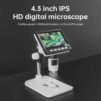 BigSave Microscópio Digital PCB, PC, Laptop, 4.3 in, 1080P,
50-100Ox