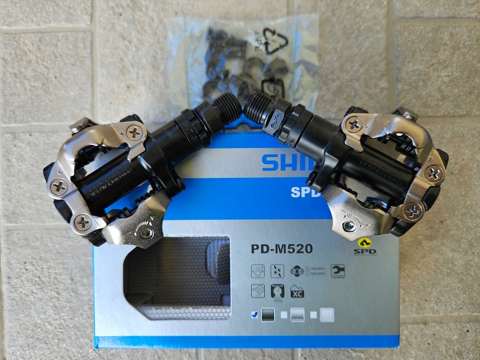 Pedais Shimano PD-M520 *novos*