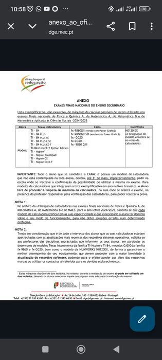 Calculadora gráfica Casio fx-CG20 - 100% funcional