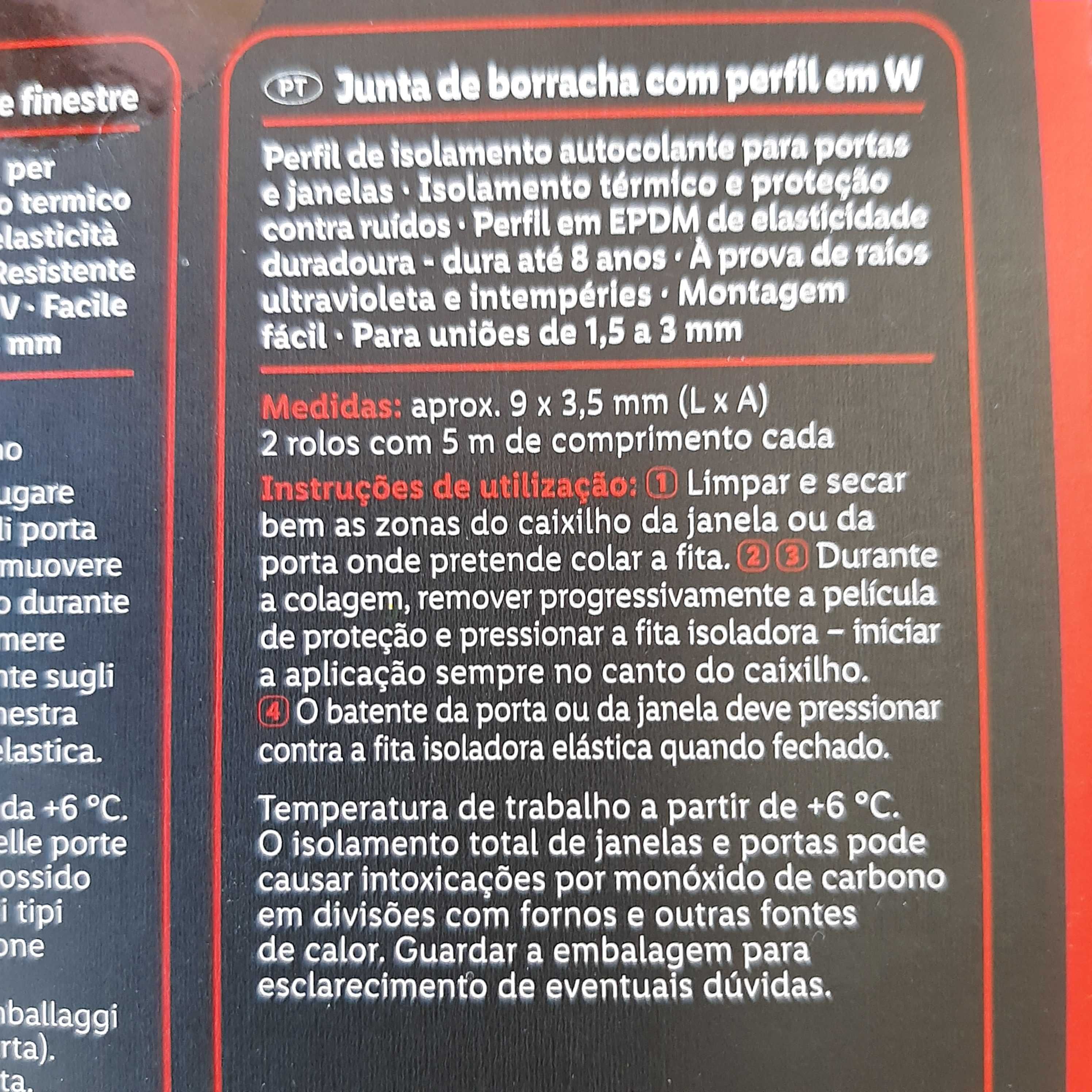NOVA Fita Calafetagem Isoladora Castanha 2x5m