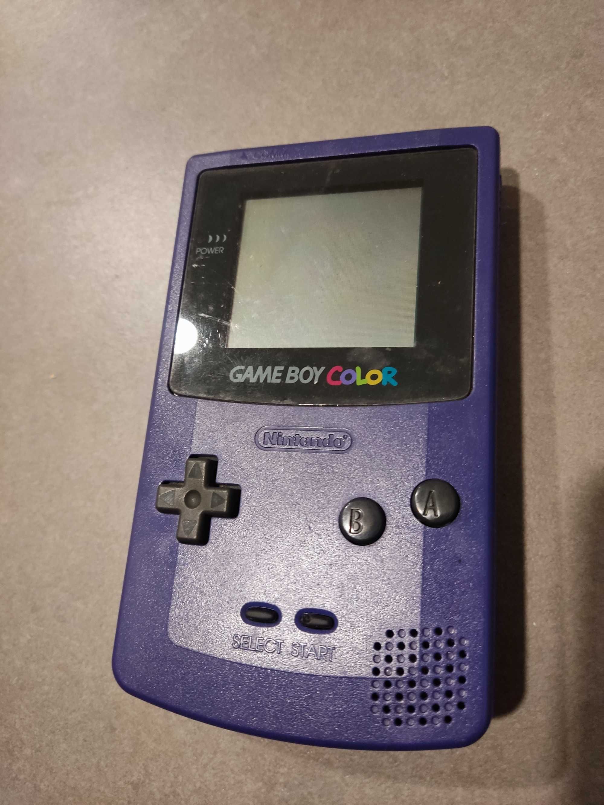 GameBoy Color - Roxo - Com caixa e jogo WarioLand II