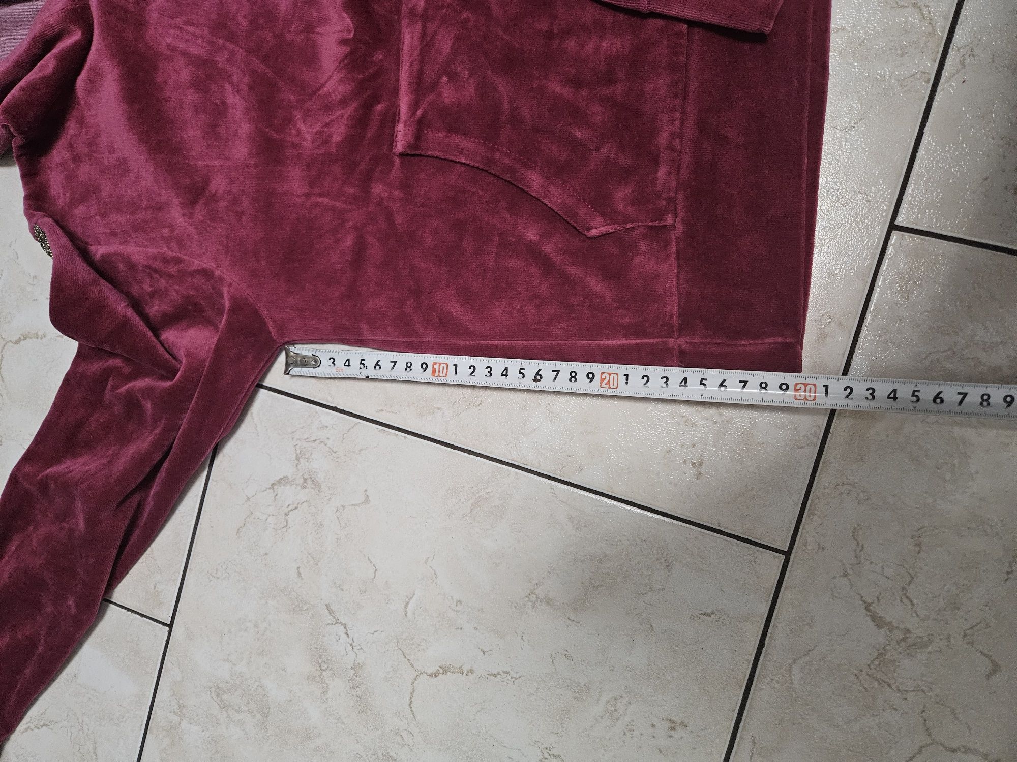 Bluzy dresowe dziewczęce 152/158 - 2 sztuk.