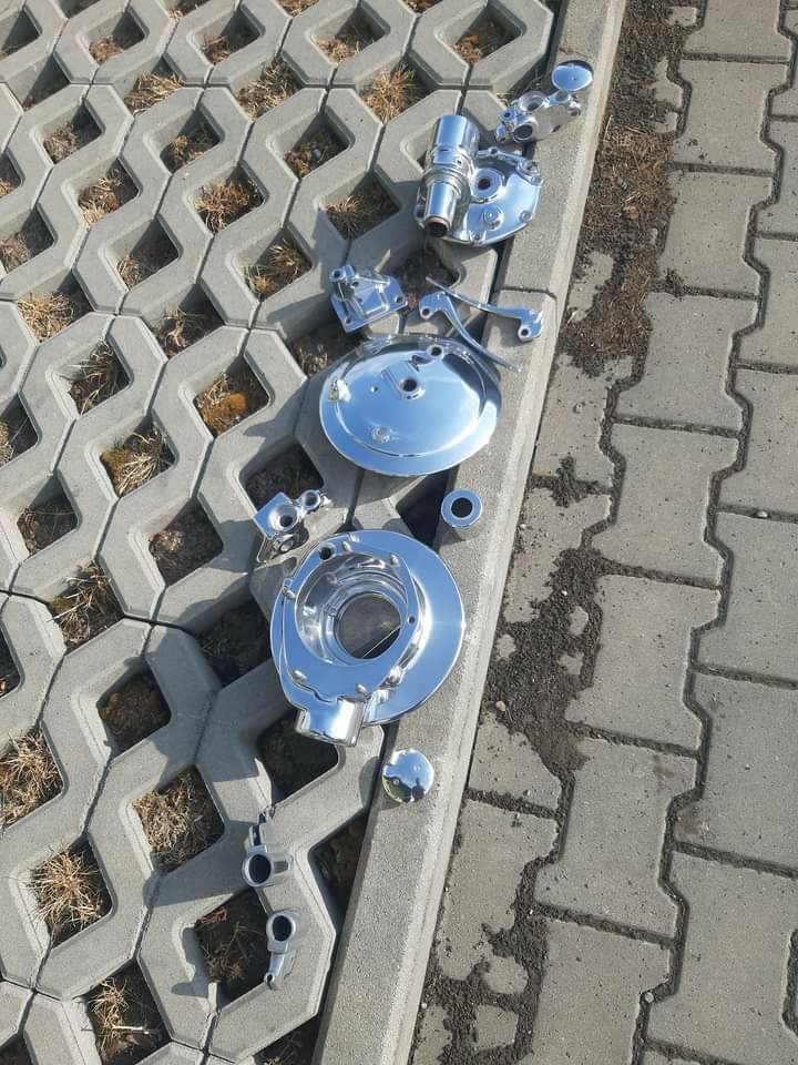 Polerowanie aluminium wsk mz Romet