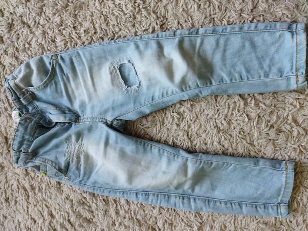 Spodnie jeansowe roz.92 cm
