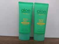 2x Holika Holika Aloe Waterproof Sun Gel SPF50+ krem przeciwsłoneczny