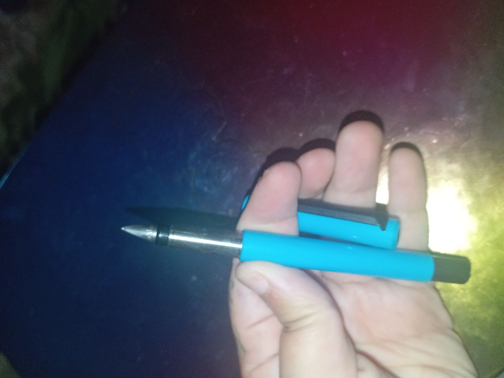 Caneta Parker sem tinta aparo