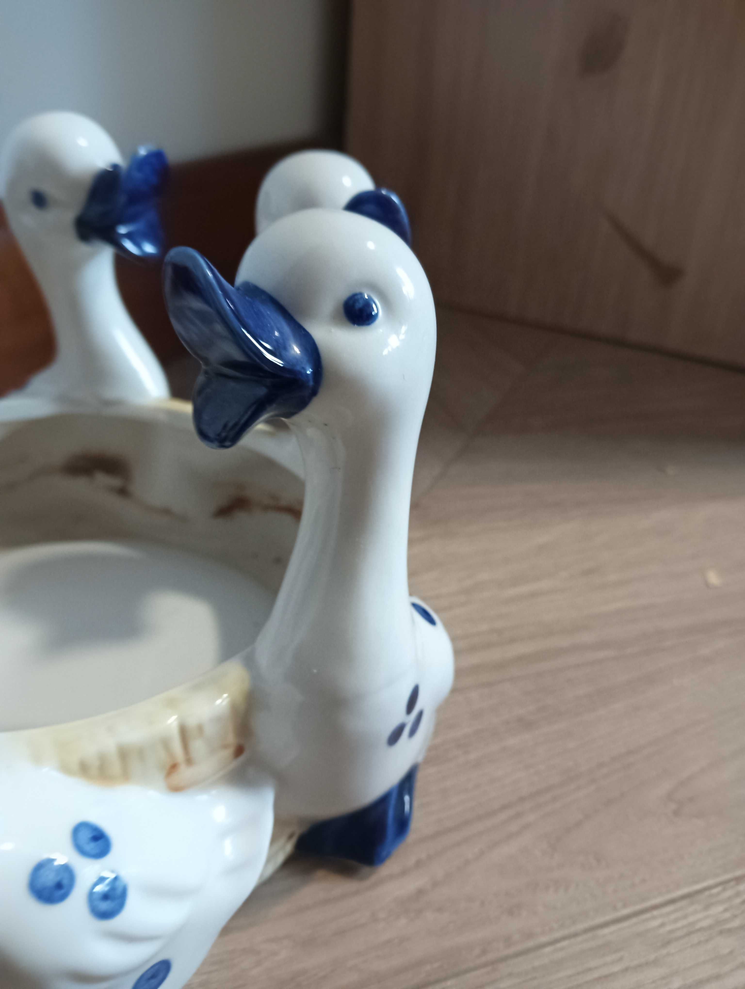 Naczynie porcelanowe gąski kaczki misa, pojemnik
