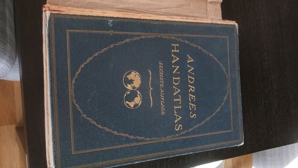 1914 Andrees HandAtlas Sztabu Generalnego II RP