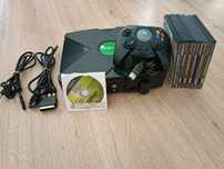 X-Box original c/ cabos e comando