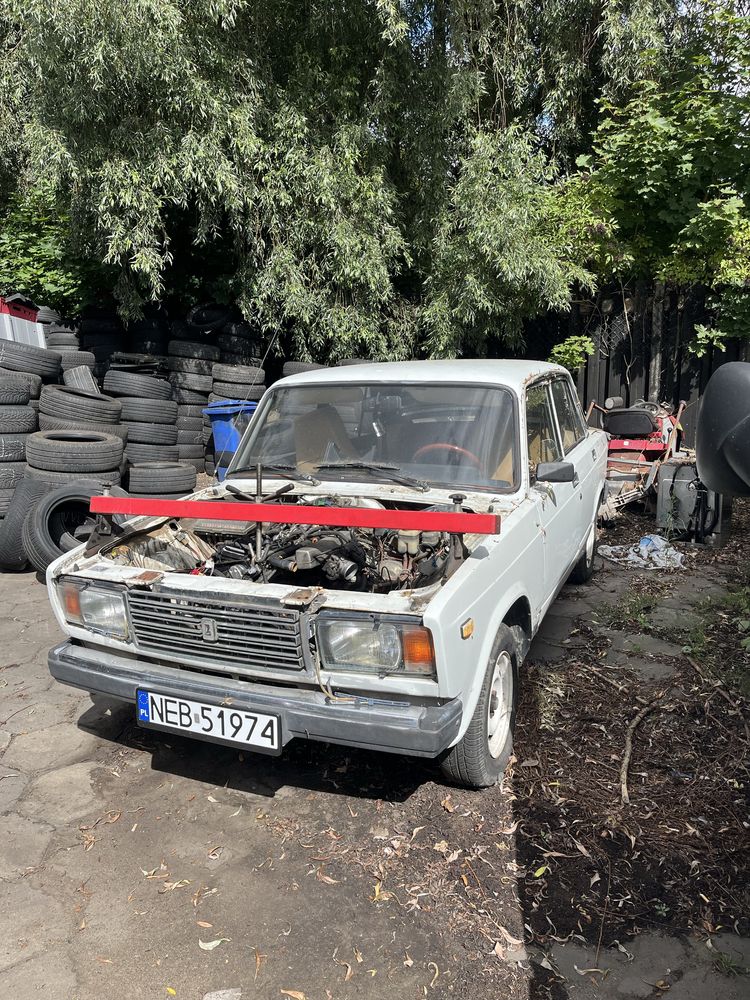 Waz lada 2107, 1.8 turbo + czesci, drift,