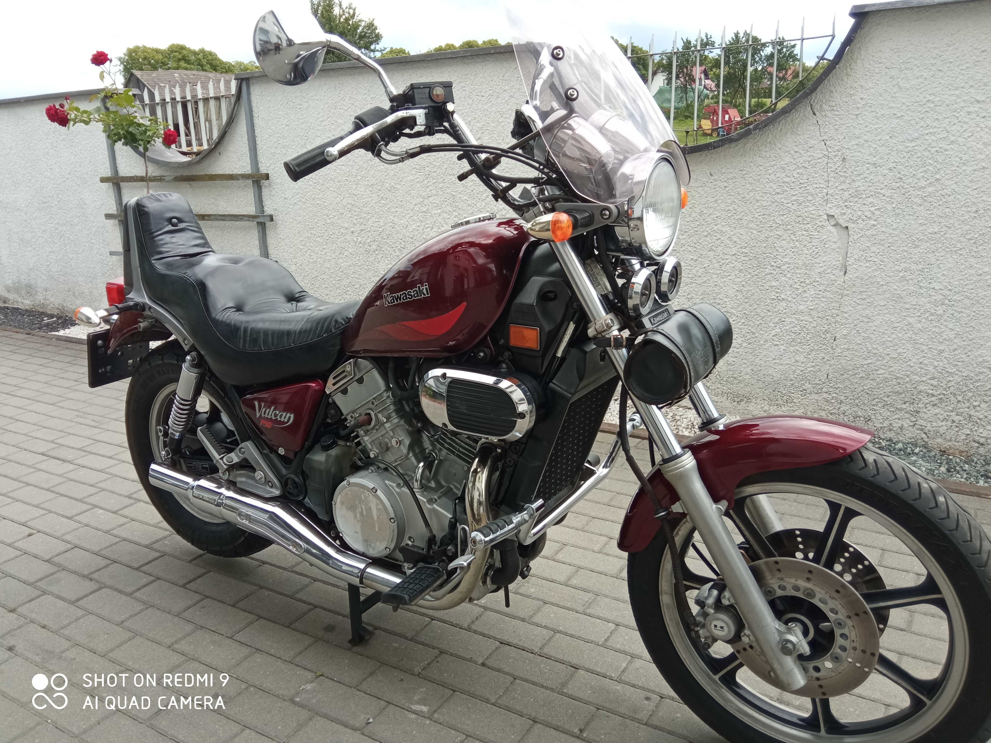 Kawasaki Vulcan Vn 750 z 1986r, Stan Bdb. 30tyś przebiegu, oryginalny